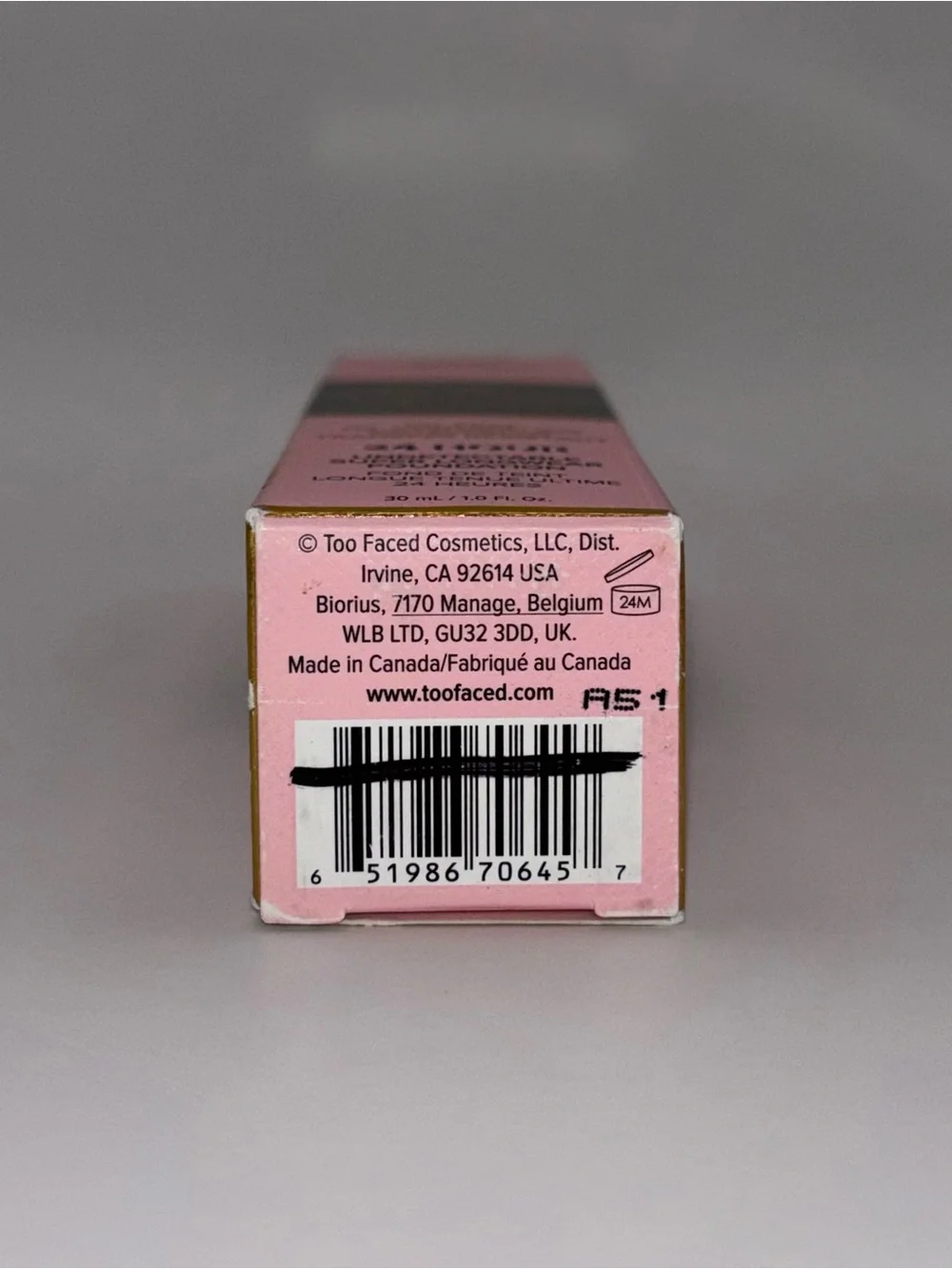 Too Faced Born This Way Matte 24 Hour Foundation Caramel NIB